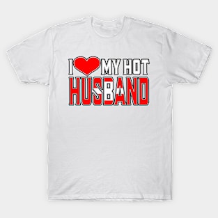 I Love My Hot Switzerland Husband T-Shirt